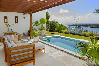 Image de Villa Moderne Caraïbes face à l'océan, 2 chambres