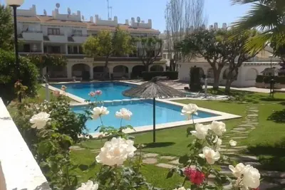 Image de Belle Air conditionné Duplex avec accès à une piscine communale fabuleuse