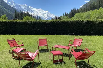 Image de Unique  - Grand confort - Vue panoramique sur massif du Mont Blanc-Plein Sud