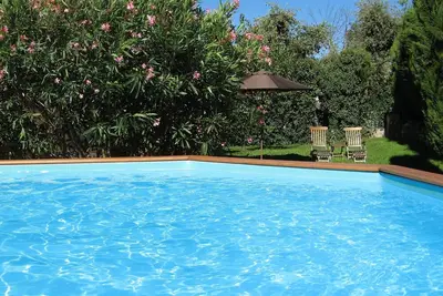 Image de Large 3bed Villa Apt 100m². Shabby Chic French Furniture. Pool & Garden private