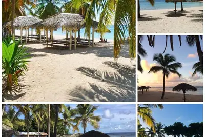 Image de Saint Francois Anse Des Rochers Studio de la Plage vue mer plage à 100 mètres