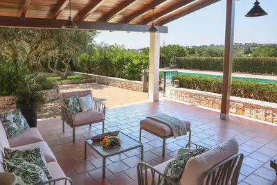 Td Casale Del Vento in the Countryside with Pool