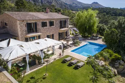 Image de Finca de luxe en harmonie avec la nature. vue sur mer e montagnes