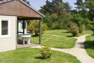 Image de Chalet 2 à 5 personnes dans un parc piétonnier, près de la mer et des loisirs