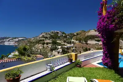 Image de Maison Avec Piscine Et Jardin Avec Vue Mer