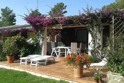 Image de maison mitoyenne avec accès direct à la plage