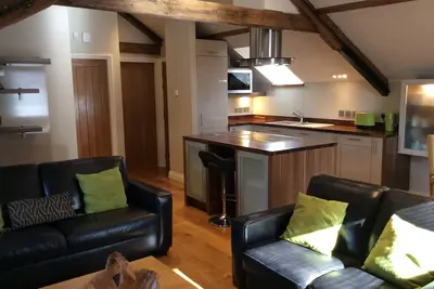 Image de Conversion de grange contemporaine sur le bord des collines Howardian