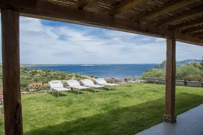 Image de Villa vue sur la mer en face de Caprera - 6-8 personnes