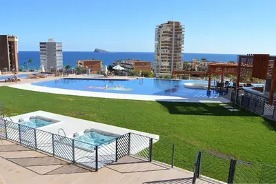 Image de Appartement Avec Vue Fantastique Sur La Plage De La Mer Et Du Complexe RÉSIDENTIEL