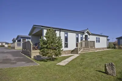 Image de Lodge de luxe avec 3 chambres à Soar, Salcombe, Devon, vue sur la mer et la campagne