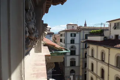 Image de Apartement avec vue sur le Dôme, le clocher de Giotto, le Palazzo Vecchio
