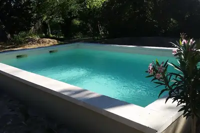 Image de Bienvenue au Pigeonnier, Gîte de charme, bassin à la romaine chauffé, proche cv