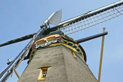 Image de Moulin à vent près d'Amsterdam, 3 chambres, salle de bains, cuisine, salon, vue