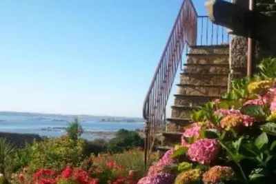 Image de Appartement vue panoramique sur baie de Morlaix, plage de sable fin à 50m