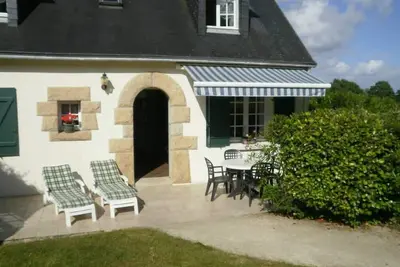 Image de maison agréable, tout confort  8personnes, wifi illimité, 400m de la plage
