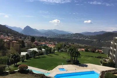 Image de Depuis PRIVÉ - Résidence Cadro Panoramica \/ Lugano - Appartement