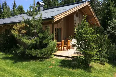 Image de Beautiful apartment with terrace and garden, free mountain view, 200m to the lift, dogs yes