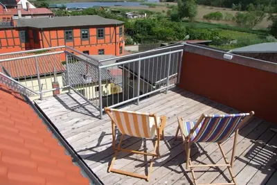 Image de Au-dessus des toits de la vieille ville de Röbel