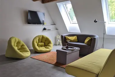 Image de Nouveau - Weiherblick - Maisonnette FeWo dans le HappenmĂĽhle romantique