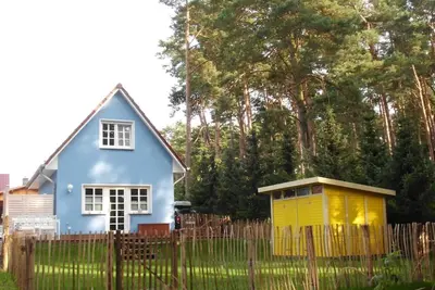 Image de Nouvelle maison de vacances en forêt. Mer Baltique en 2 minutes. Achterwasserblick.