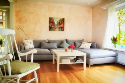 Image de Magnifique maison de vacances pour toute la famille (+ chien) près de la plage, environ 125