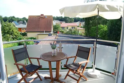 Image de Appartement, 2 étages, balcon, nouvelle construction 2012, parking, 10 minutes à pied de la plage
