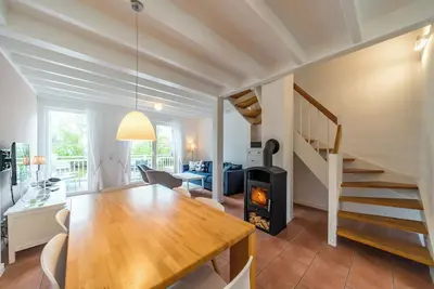Image de Maison de vacances premium pour les familles avec cheminée, sauna, vue sur la mer du Nord et la plage