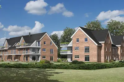 Image de 5 étoiles confort appartement, 85m² nouveau, 8 pers. , Hh-Süd, forêt et de landes, adapté aux enfants!