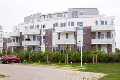 Image de Appartement exclusif avec vue sur la digue directement sur le site du patrimoine mondial de la mer des Wadden