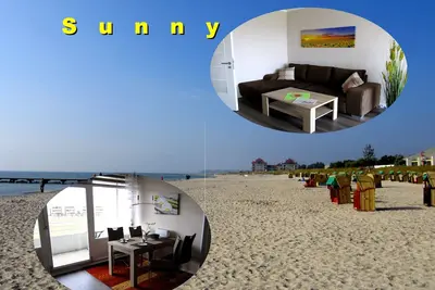 Image de Récemment rénové, mod. Peu de m. Vue mer à côté de d. Marina + WiFi avec jusqu'à 50Mbit \/ s