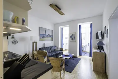 Image de Appartement Surf dans la mer Baltique Domizil Sandburg