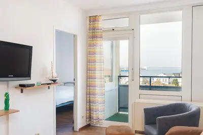 Image de Très bel appartement 32 Type D: place Probsteier 4. Étage avec une belle vue sur la mer Baltique