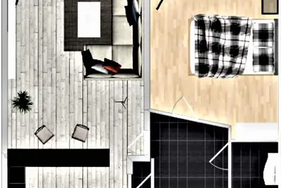 Image de 2017 Appartement 2 pièces récemment rénové et meublé de façon moderne Chien autorisé