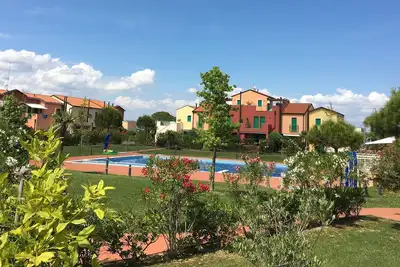 Image de 3-Zi. Appartement avec jardin, Lignano \/ Aprilia Marittima, piscine, air conditionné, chien admis