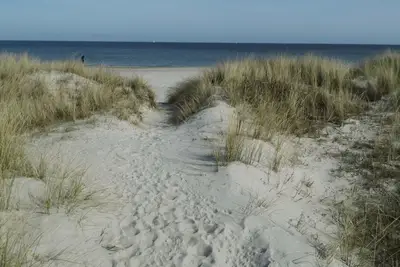 Image de Belle maison de vacances sur la belle plage de la mer Baltique
