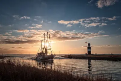 Image de Calme, appartement en front de mer sur la mer du Nord sur la mer des Wadden Parc national