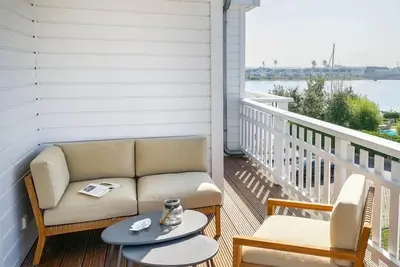 Image de Maison de vacances de luxe sur Schlei et la mer Baltique avec sauna, jacuzzi et vue fantastique