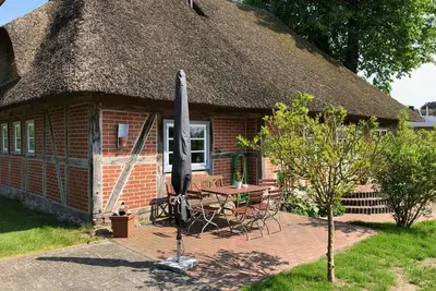 Image de Charmant toit de chaume historique près de Lübeck et de la mer Baltique