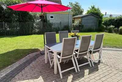 Image de Belle cheminée chalet, vue sur les dunes, quartier calme, chien bienvenu