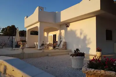 Maison de vacances avec grande terrasse u. Jardin - à 900 mètres de la mer Ionienne
