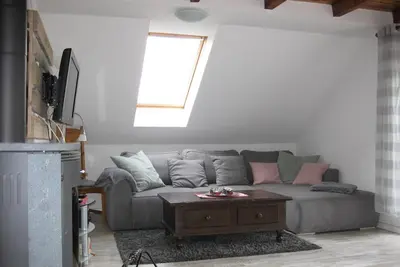 Image de Grand appartement au dernier étage avec balcon et WiFi gratuit