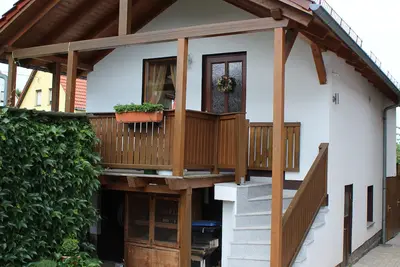 Image de Maison de vacances idyllique en Suisse saxonne - endroit calme, balcon, Wi-Fi