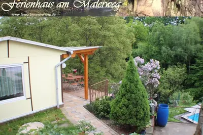 Image de FeHaus sur Malerweg, situation calme, piscine, terrasse, parc national, la Suisse saxonne