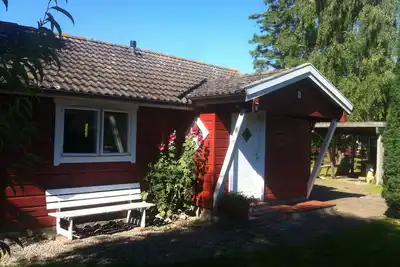 Image de Belle maison suédoise avec cheminée