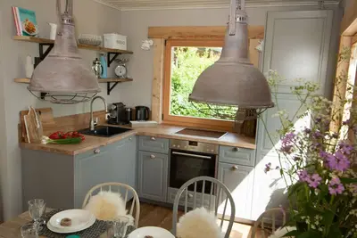 Image de Joliment meublé Beach House sur la plage avec cheminée, sauna, Wi-Fi