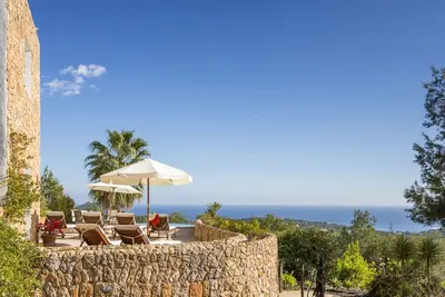 Image de Finca Ă Ibiza avec vue imprenable sur la mer