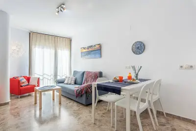 Image de Appartement central avec terrasse commune, Wi-Fi, climatisation et Tv