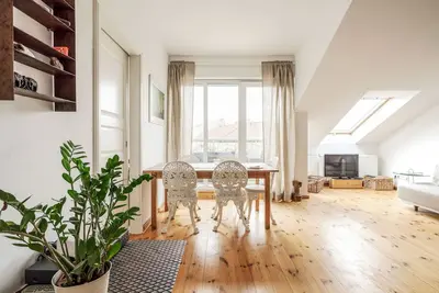Image de Grenier sur Zionskirchplatz avec 2 terrasses sur le toit, centre, Prenzlauer Berg