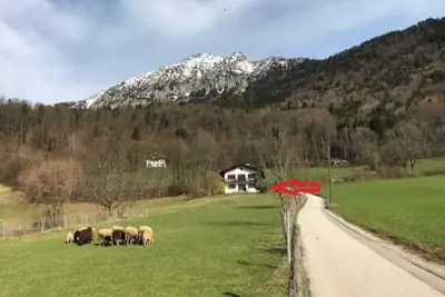 Image de Appartement idéalement situé avec une vue magnifique sur la montagne à Nonn