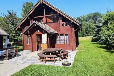 Image de Chalet confortable dans Hess. Bergland à 9 pers. , Handicapés